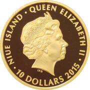 10 Dollars - Elizabeth II Restoration of Independence of Latvia obverse image