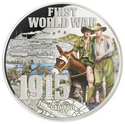 10 Dollars - Elizabeth II Gallipoli, Niue, 2015 reverse image