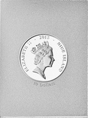 10 Dollars - Elizabeth II Young Woman Blowing a Popen obverse image