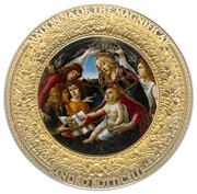 10 Dollars - Elizabeth II Madonna of the Magnificat, Niue, 2015 reverse image
