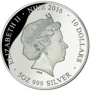 10 Dollars - Elizabeth II Western Front obverse image