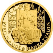 10 Dollars - Elizabeth II Blanche of Valois, Niue, 2016 reverse image