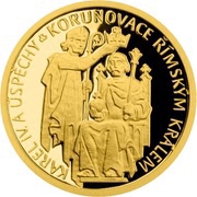 10 Dollars - Elizabeth II Coronation of Charles IV as the King of the Romans, Niue, 2016 reverse image