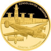 10 Dollars - Elizabeth II Consolidated Liberator, Niue, 2016 reverse image