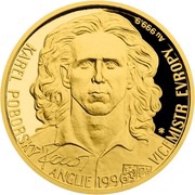 10 Dollars - Elizabeth II Karel Poborský, Niue, 2016 reverse image