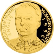 10 Dollars - Elizabeth II Miroslav Kadlec, Niue, 2016 reverse image