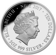 10 Dollars - Elizabeth II Emblems of Australia obverse image
