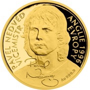 10 Dollars - Elizabeth II Pavel Nedvěd, Niue, 2017 reverse image