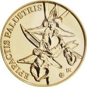 10 Dollars - Elizabeth II Marsh Helleborine, Niue, 2017 reverse image