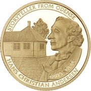 10 Dollars - Elizabeth II Hans Christian Andersen, Niue, 2018 reverse image