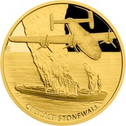 10 Dollars - Elizabeth II Operation Stonewall, Niue, 2018 reverse image