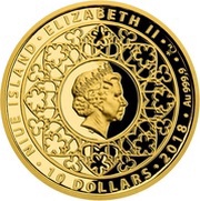 10 Dollars - Elizabeth II St. Vitus Cathedral obverse image