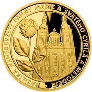 10 Dollars - Elizabeth II Basilica of Assumption of Mary and Saint Cyrillus and Methodius, Niue, 2018 reverse image
