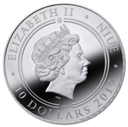 10 Dollars - Elizabeth II Ave, Caesar! obverse image