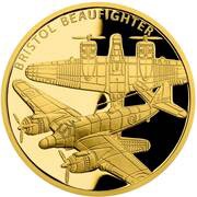 10 Dollars - Elizabeth II Bristol Beaufighter, Niue, 2019 reverse image