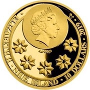 10 Dollars - Elizabeth II Beatification obverse image