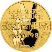 10 Dollars - Elizabeth II Velvet Revolution, Niue, 2019 reverse image