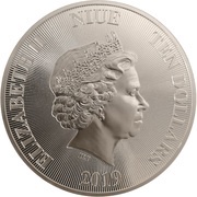 10 Dollars - Elizabeth II Tree of Life obverse image