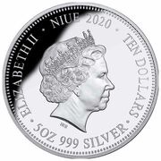 10 Dollars - Elizabeth II 1934-35 Centenary Florin obverse image