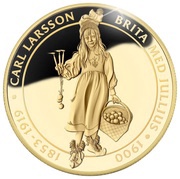 10 Dollars - Elizabeth II Brita med julljus, Niue, 2020 reverse image