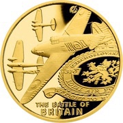 10 Dollars - Elizabeth II Battle of Britain, Niue, 2020 reverse image
