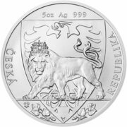 10 Dollars - Elizabeth II Czech Lion, Niue, 2020 reverse image