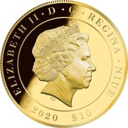 10 Dollars - Elizabeth II Moomin obverse image