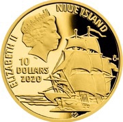 10 Dollars - Elizabeth II James Cook obverse image
