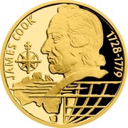 10 Dollars - Elizabeth II James Cook, Niue, 2020 reverse image