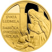 10 Dollars - Elizabeth II Ludmila of Bohemia: Grandmother, Niue, 2020 reverse image