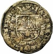 ¼ Silver Real - Albert and Isabella obverse image