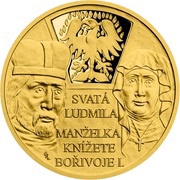 10 Dollars - Elizabeth II Ludmila of Bohemia: Wife, Niue, 2020 reverse image