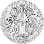 10 Dollars - Elizabeth II Perun, Niue, 2020 reverse image