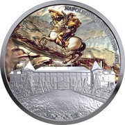 10 Dollars - Elizabeth II Napoleon Bonaparte, Niue, 2021 reverse image