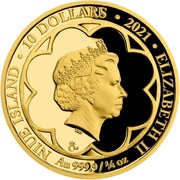10 Dollars - Elizabeth II Royal Origin obverse image