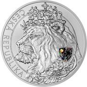 10 Dollars - Elizabeth II Czech Lion, Niue, 2021 reverse image