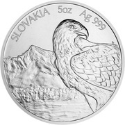 10 Dollars - Elizabeth II Golden Eagle, Niue, 2021 reverse image