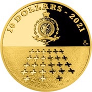 10 Dollars - Elizabeth II Czech leaders obverse image