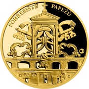 10 Dollars - Elizabeth II Papal Tombs, Niue, 2021 reverse image