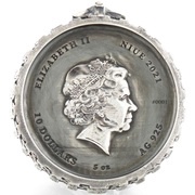 10 Dollars - Elizabeth II Geralt of Rivia obverse image