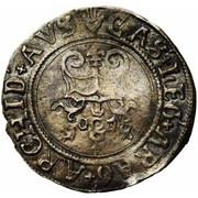 ½ Silver Real - Charles V and Joanna, Belgium, 1516-1517 reverse image