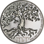 10 Dollars - Elizabeth II Tree of Life, Niue, 2021 reverse image