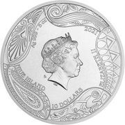 10 Dollars - Elizabeth II Bastet obverse image