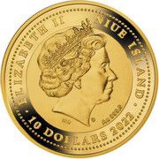 10 Dollars - Elizabeth II Faith, Hope and Love obverse image