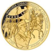 10 Dollars - Elizabeth II National Anthem of Poland, Niue, 2022 reverse image