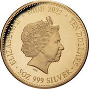 10 Dollars - Elizabeth II Shark vs. Crocodile obverse image