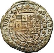 ⅛ Silver Gulden "Stoter" - Albert and Isabella obverse image