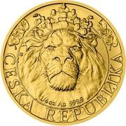 10 Dollars - Elizabeth II Czech Lion, Niue, 2022 reverse image