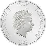 10 Dollars - Elizabeth II Aquaman obverse image