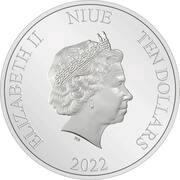 10 Dollars - Elizabeth II Batman Classic obverse image